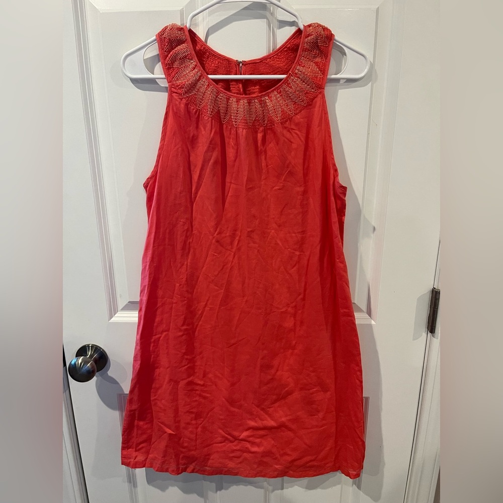 Gap Coral Mini Dress Size Small